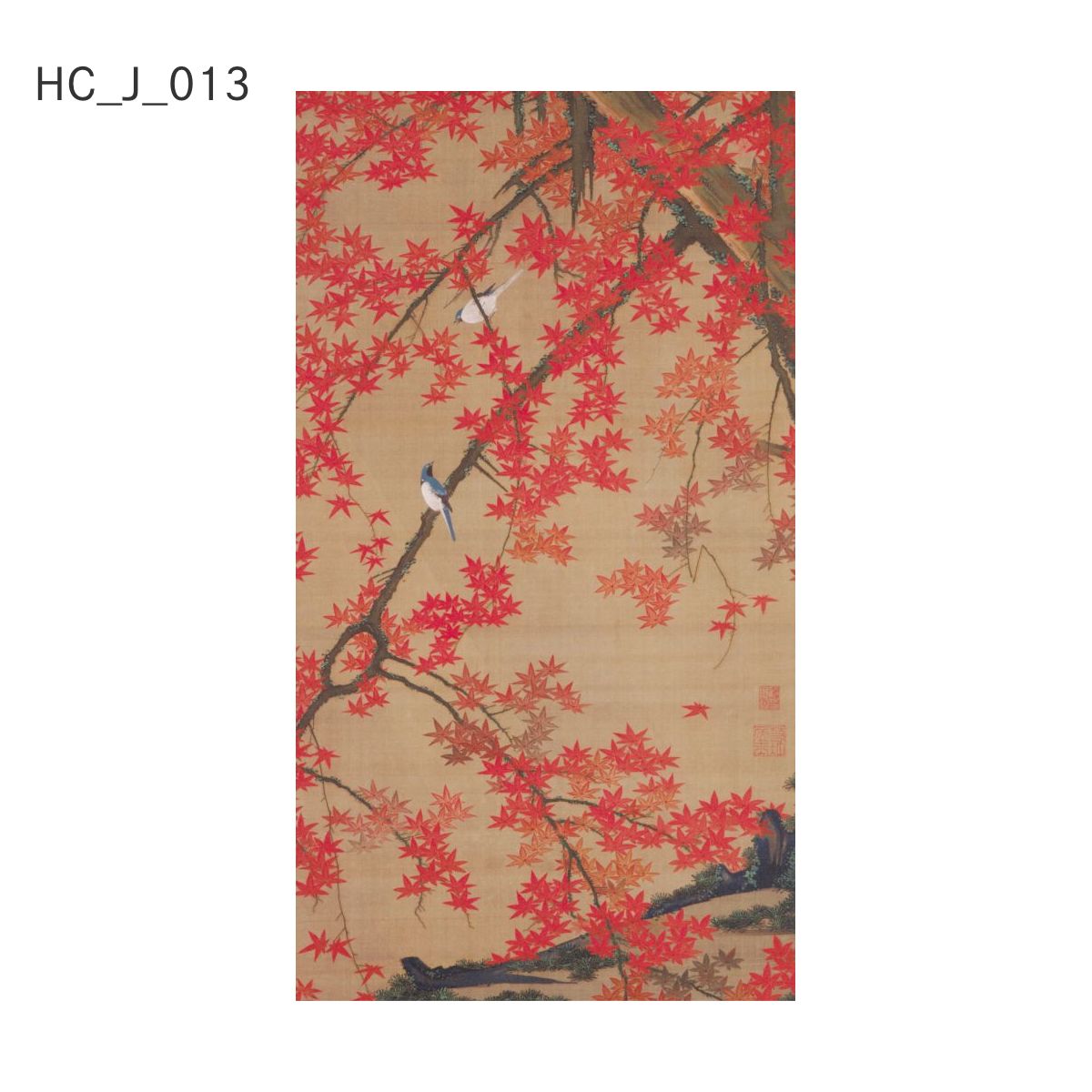 貼ってはがせる壁紙シート アートシリーズ 和の巨匠たち 日本の名画 HC_J_013 ～ HC_J_022 シールタイプ 幅約66cm×高さ約120cm 1枚入り アサヒペン