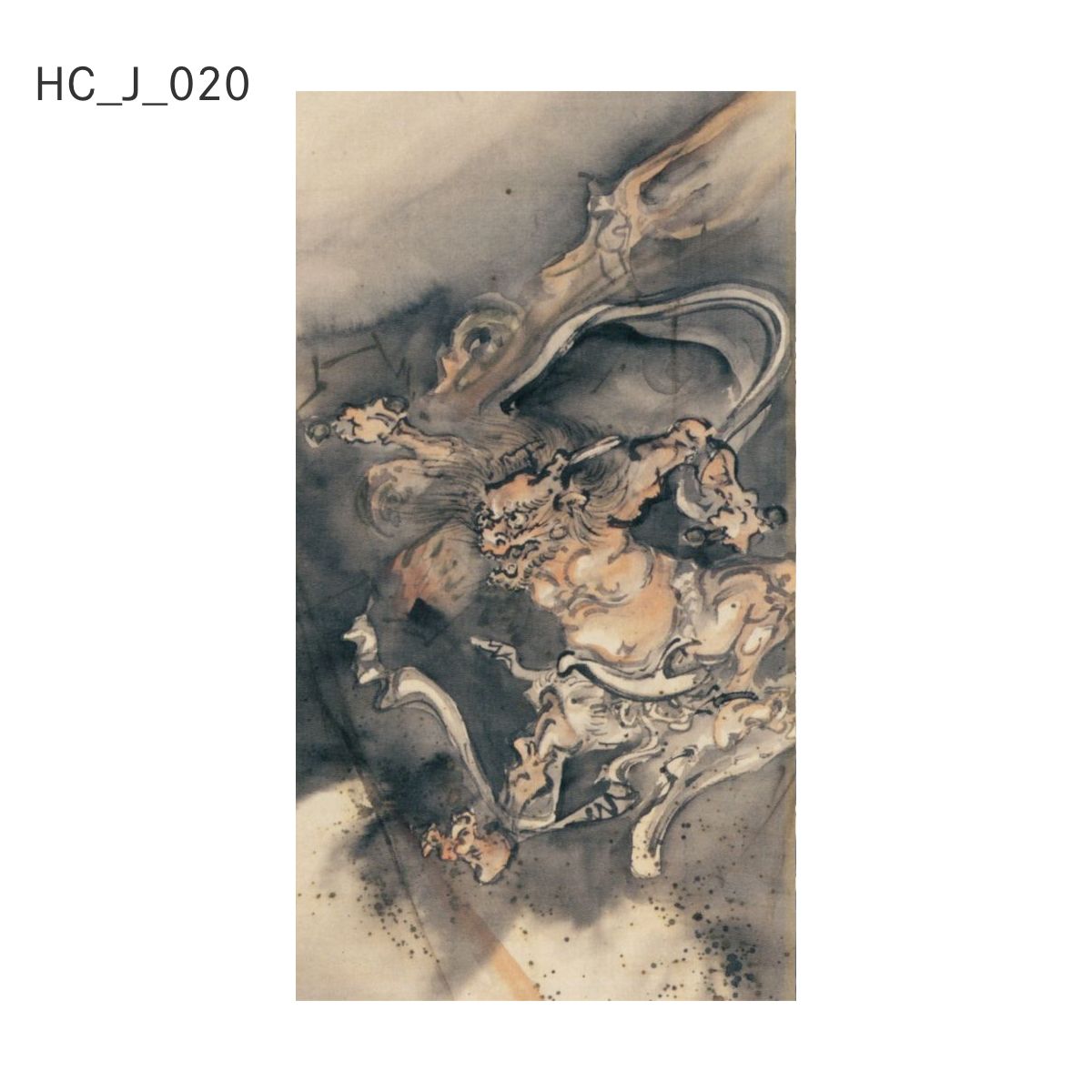 貼ってはがせる壁紙シート アートシリーズ 和の巨匠たち 日本の名画 HC_J_013 ～ HC_J_022 シールタイプ 幅約66cm×高さ約120cm 1枚入り アサヒペン