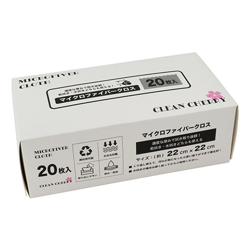 桜ウエス マイクロファイバークロス No.720 20枚