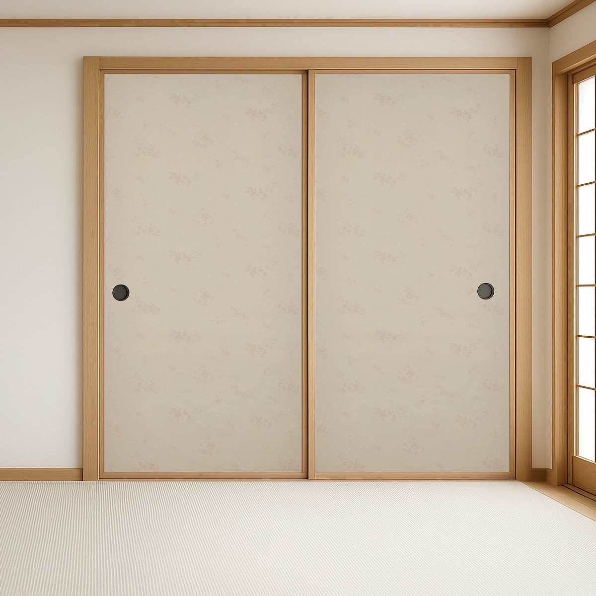 シールタイプふすま紙 幅94cm×長さ1m80cm（1枚入）