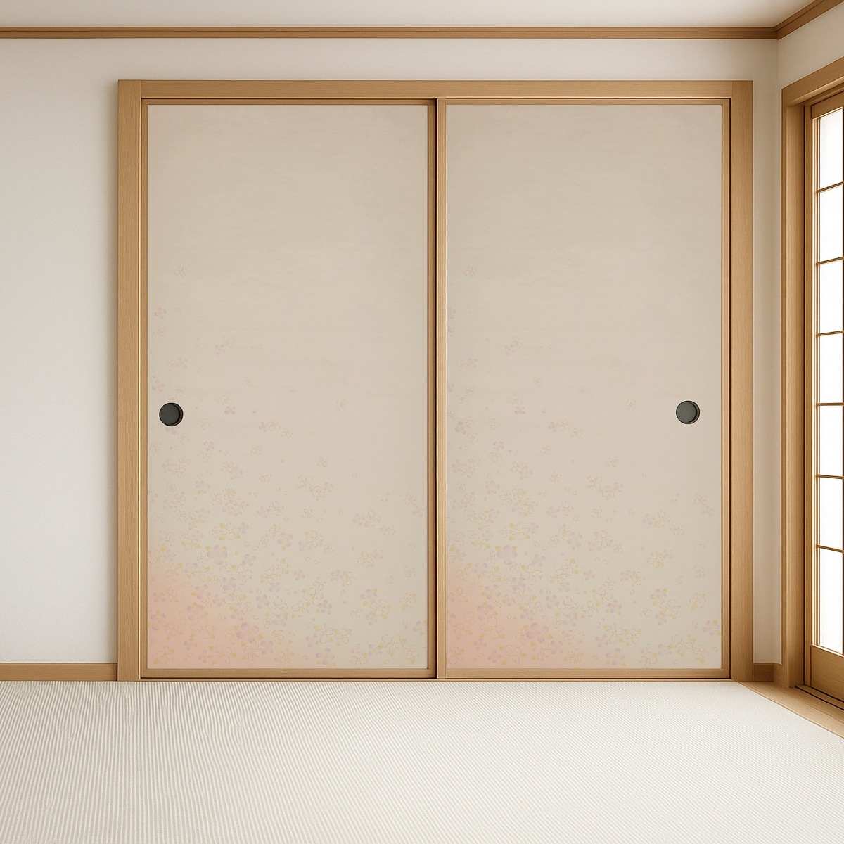 シールタイプふすま紙 幅94cm×長さ1m80cm（1枚入）