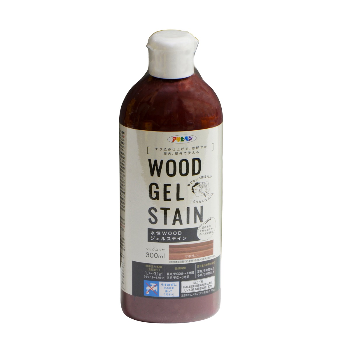 水性WOODジェルステイン | | 塗料,ニス・ステイン |アサヒペン e-shop