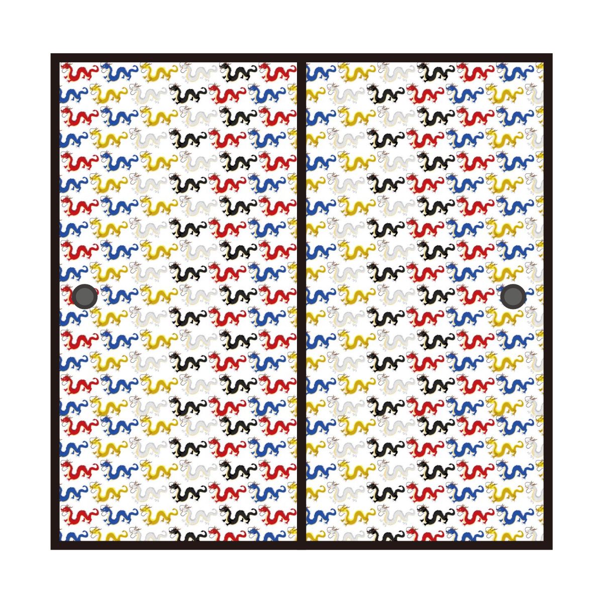 ふすま紙 あやかしデザイン襖紙 龍の章 2枚1組 | | デジタルプリント