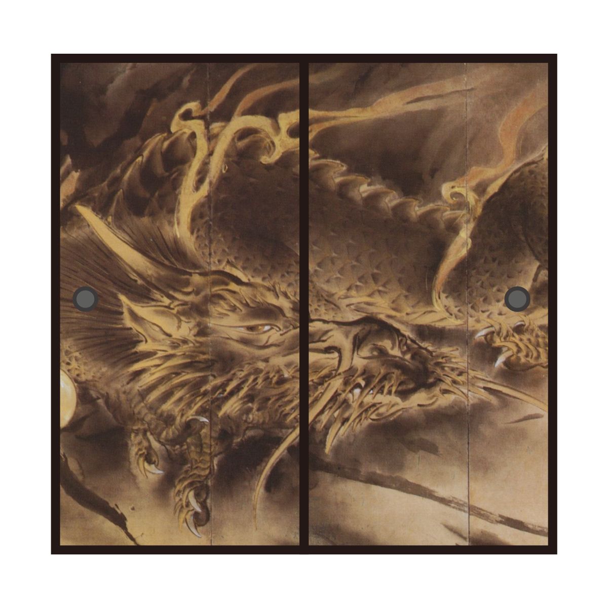 ふすま紙 あやかしデザイン襖紙 龍の章 2枚1組 | | デジタルプリント