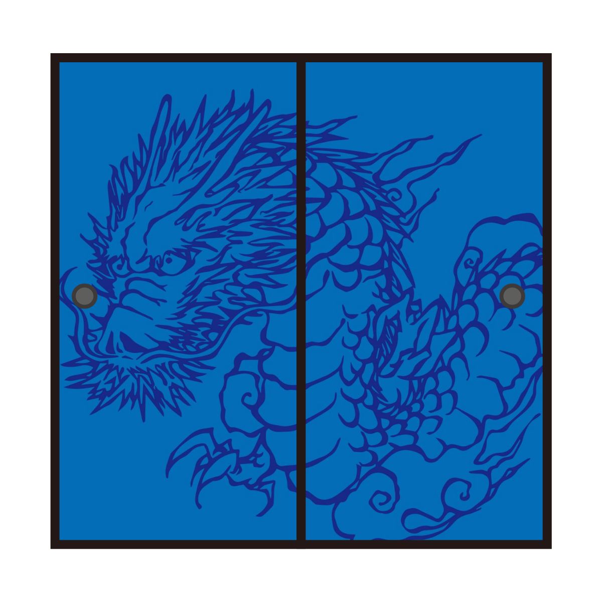 ふすま紙 あやかしデザイン襖紙 龍の章 2枚1組 | | デジタルプリント