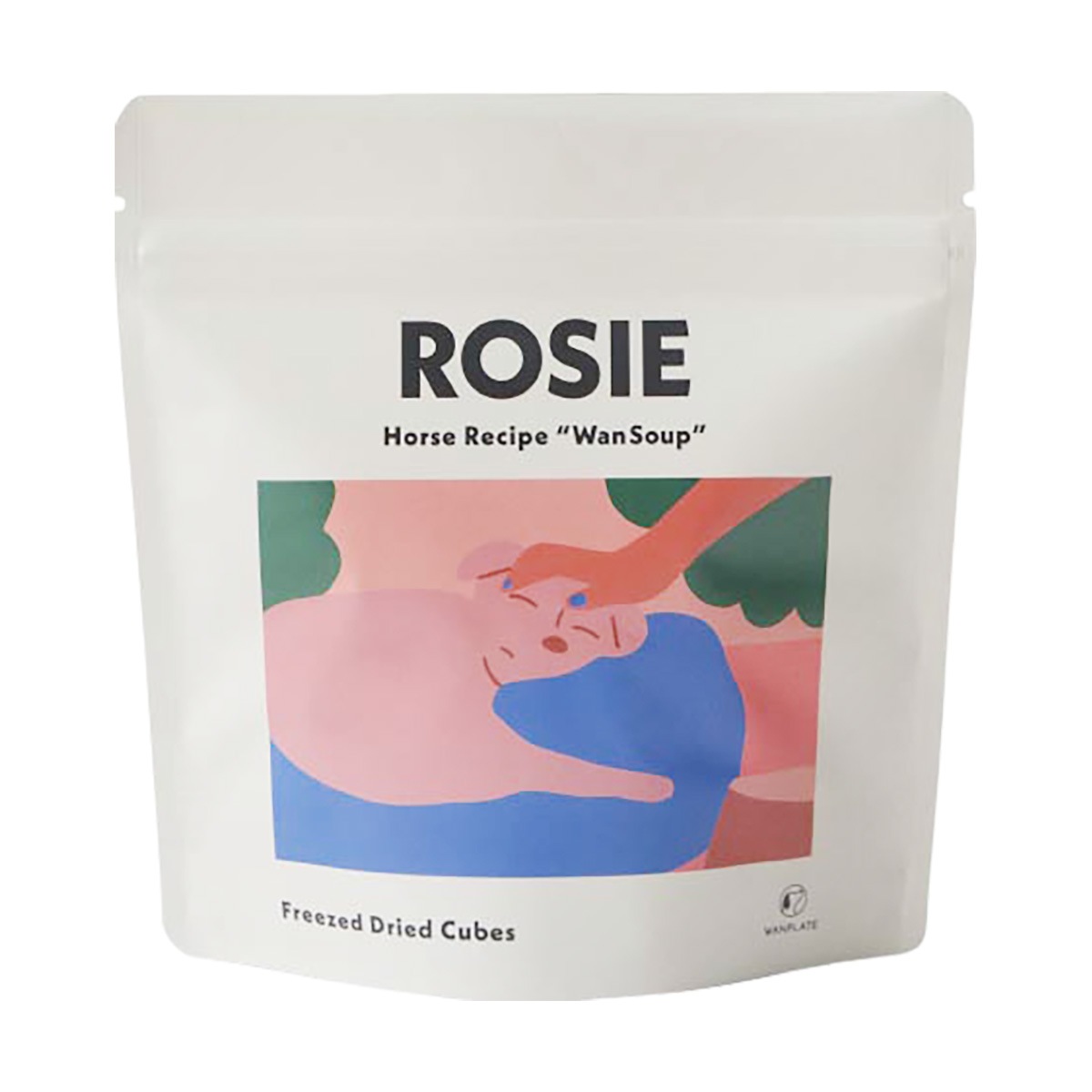 WanSoup-ROSIE ホースレシピ ミニパック 24g 高タンパク 馬肉 ビーツ クランベリー パウチタイプ ドッグフード 犬用フード おかず 抗酸化作用