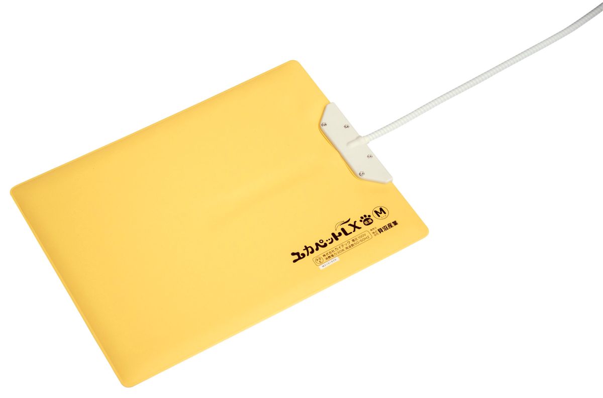 ペットヒーター ペット用 高温・低温両面ヒーター ユカペットLX Mサイズ 薄型 両面使用 省エネ クリーン 暖房 防水設計 リバーシブル コード交換可能 日本製 ペット用品 ペット