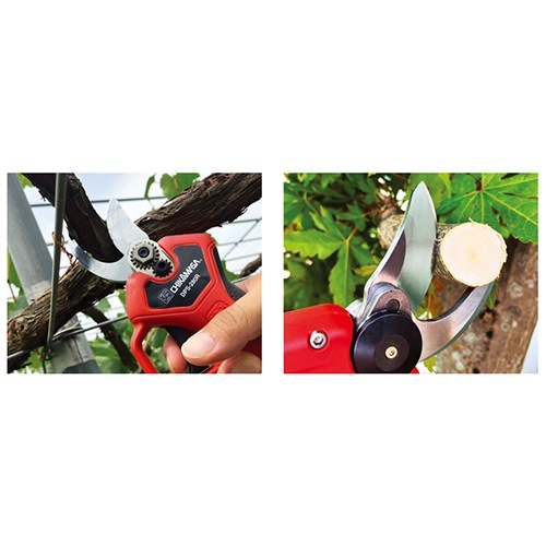 チカマサ バッテリー式電動剪定鋏 DPS-280R 剪定ばさみ ハサミ 剪定バサミ