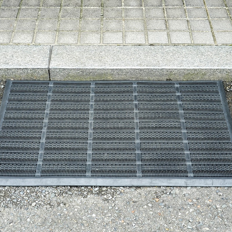 ゴムマット Rubber Scrub 汚れ落としマット RM-YM9055 W90×D55×1.5cm 約4.74kg ラバーマット ラバースクラブ