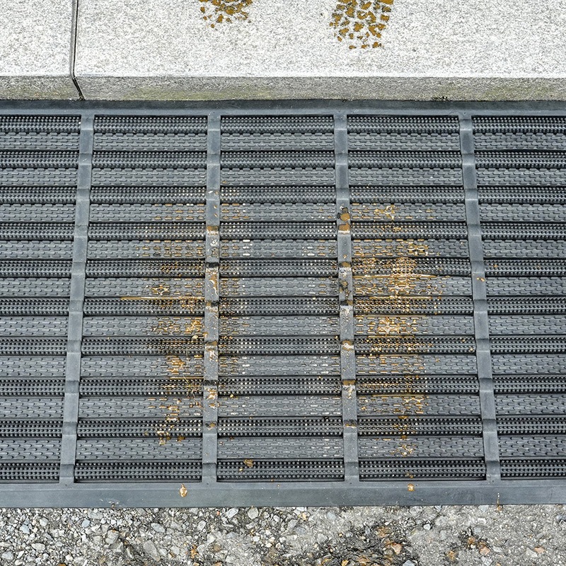 ゴムマット Rubber Scrub 汚れ落としマット RM-YM9055 W90×D55×1.5cm 約4.74kg ラバーマット ラバースクラブ