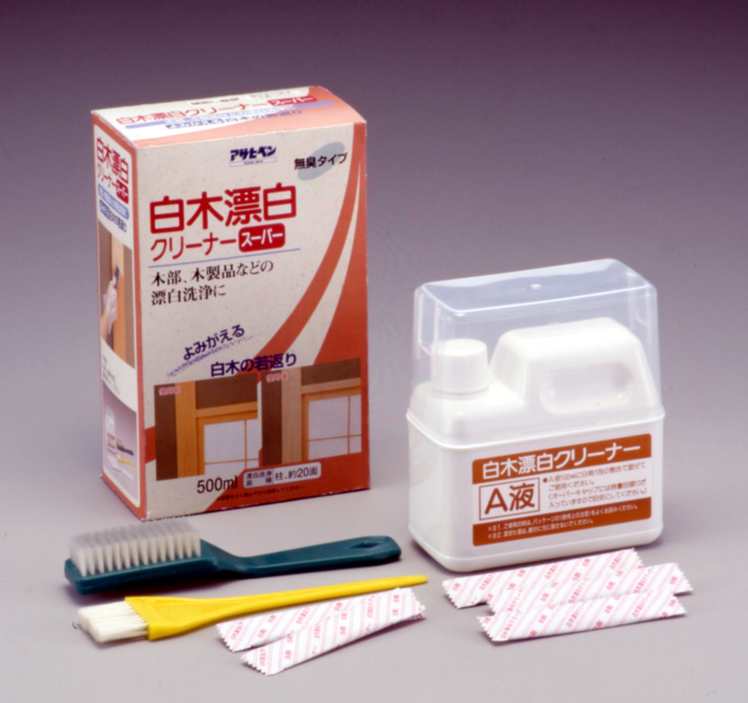 白木漂白クリーナー スーパー 500ml 木部 木製品 漂白洗浄 無臭タイプ