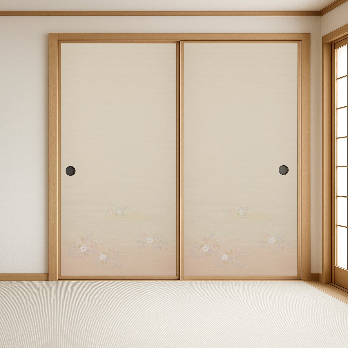 麻織調ふすま紙 丈長2枚入 幅95cm×長さ2m20cm