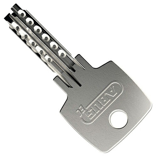 ABUS 真鍮南京錠 焼入れ弦 同番 EC75/30-KA
