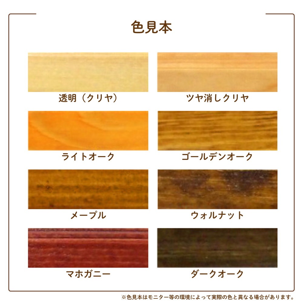 テーブル塗装Bセット 水性高耐久2液ウレタンニス 600g 塗料塗装用品