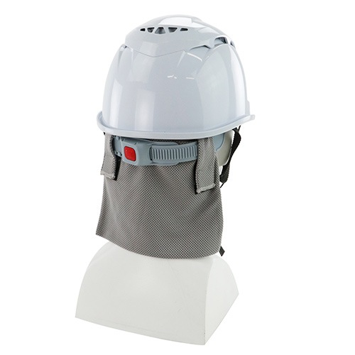 藤原産業 SK11 ONE UP ASSIST GOODS ヘルメット用クールネック保冷剤ポケット付 1050-GRY グレー