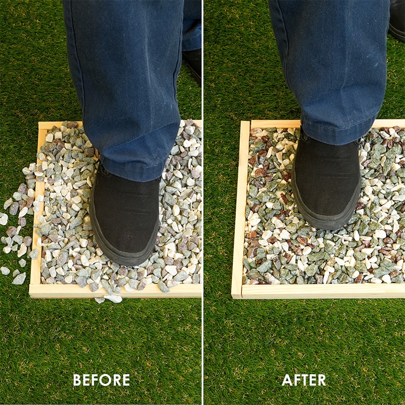 砂利を固める水性接着剤