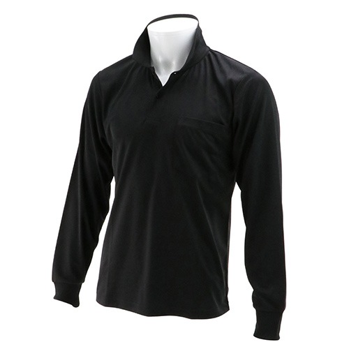 藤原産業 SK11 長袖ポロシャツ ブラック 3Lサイズ 1枚 3L-BLK-1P ブラック