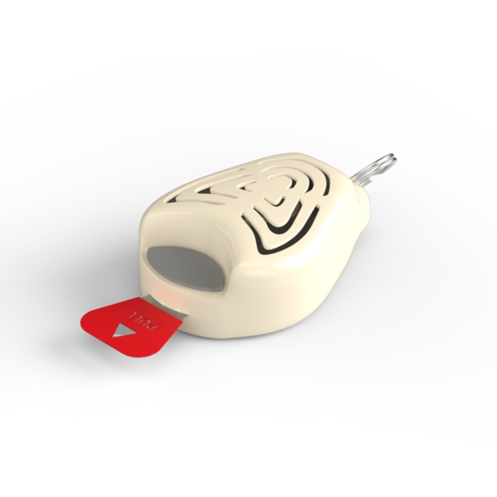 ペット用 ダニ ノミよけ TICKLESS PET ベージュ チックレス 薬品不使用 超音波 ガード 約9〜12ヶ月 効果持続 首輪 チャーム