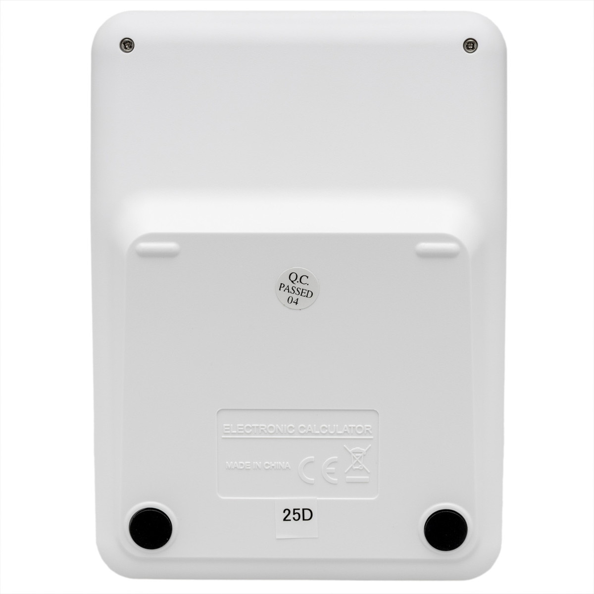 電卓 計算機 12桁 ホワイト 白 幅9.8×高さ13.6×奥行3.1cm 早打ち 税計算 ソーラー シンプル 使いやすい HDC-019TWH