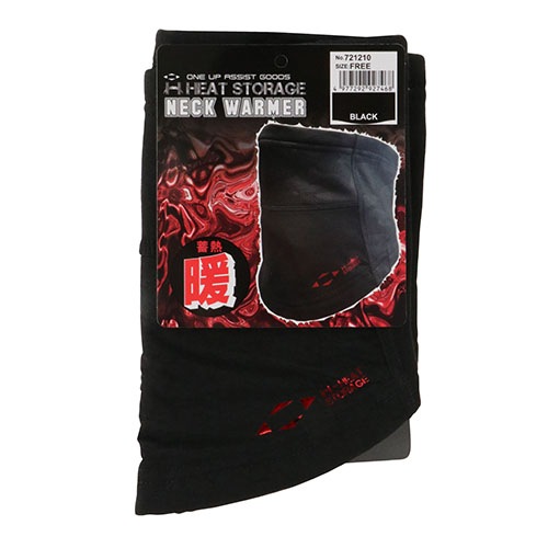 藤原産業 SK11 蓄熱裏起毛 ネックウォーマー 721210BLK-F