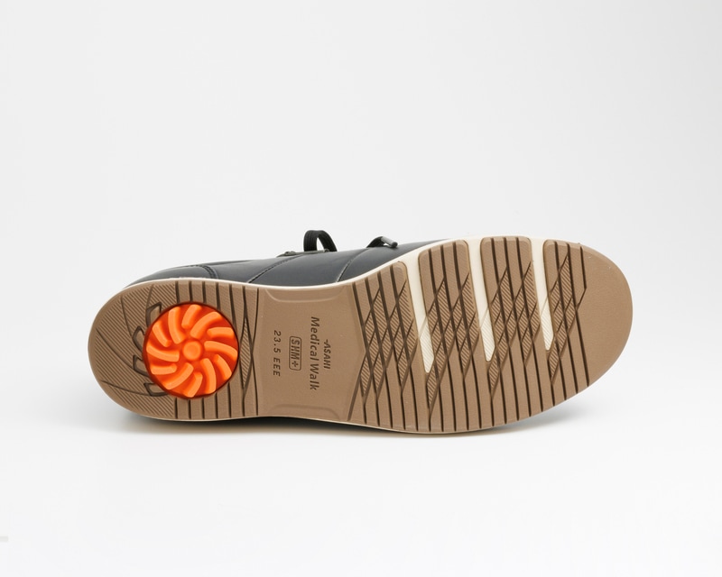 ファスナー付】メディカルウォークWK L037 ブラック | すべての商品