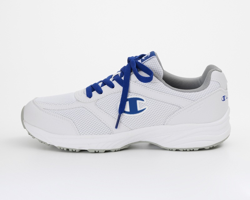 グランド・通学履き】チャンピオン SC101 ホワイト/ブルー | すべての