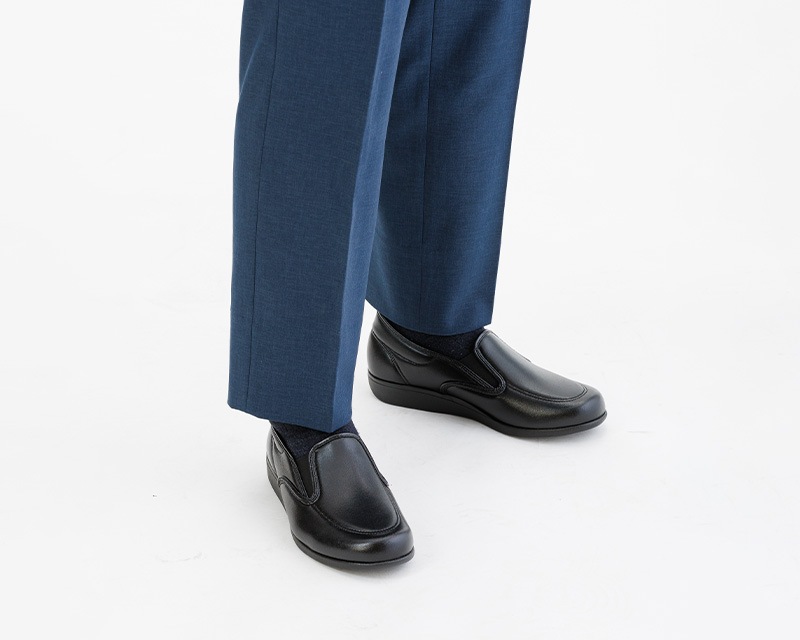 紳士用】快歩主義 M035 ブラックスムース | すべての商品 | アサヒ