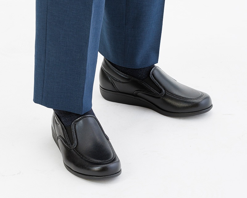 紳士用】快歩主義 M035 ブラックスムース | すべての商品 | アサヒ