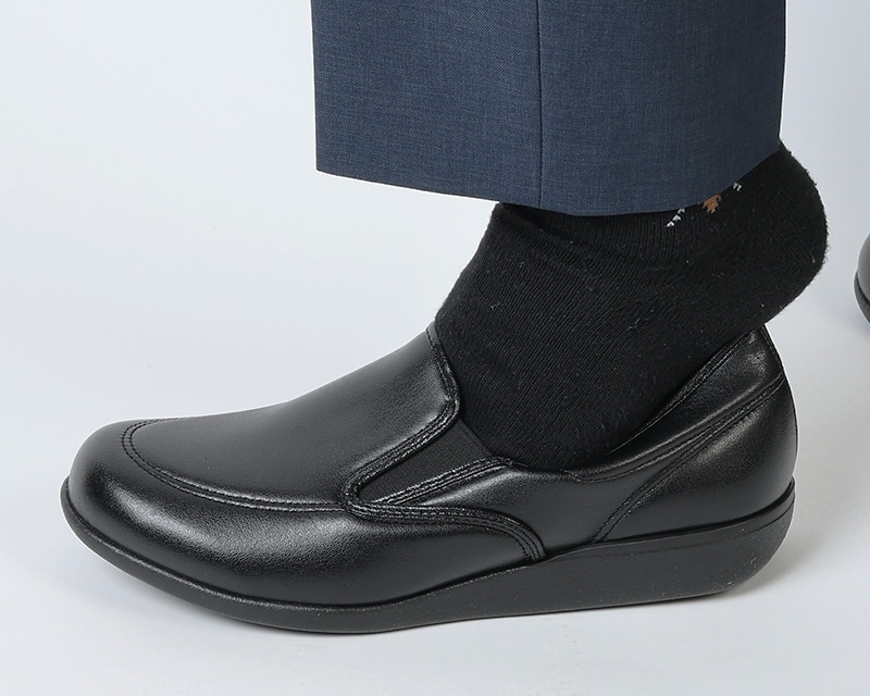 紳士用】快歩主義 M035 ブラックスムース | すべての商品 | アサヒ