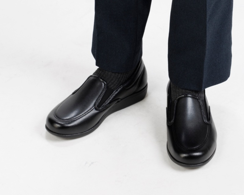 紳士用】快歩主義 M035 ブラックスムース | すべての商品 | アサヒ