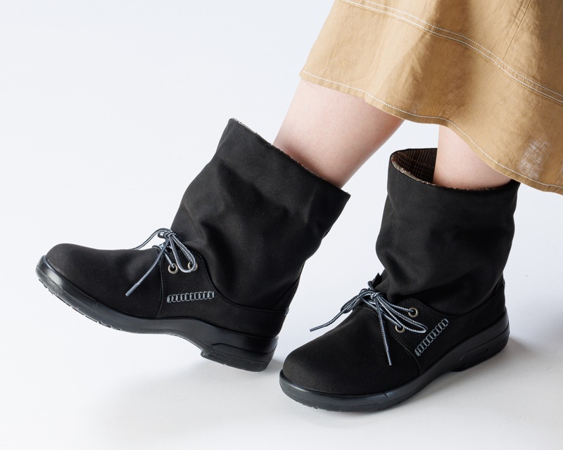 折り返して履ける】トップドライTDY3202 ブラック | すべての商品
