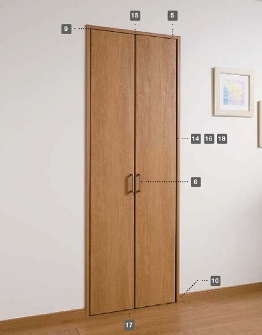 LIXIL ｸﾛｰｾﾞｯﾄドア 両開き戸 | 室内ドア・屋内造作材,ｸﾛｰｾﾞｯﾄ