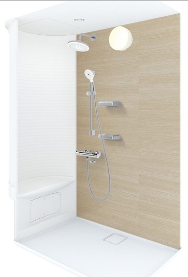 TOTO シャワーボックス JSV0816UXW4BK ライトウッドN シャワー室