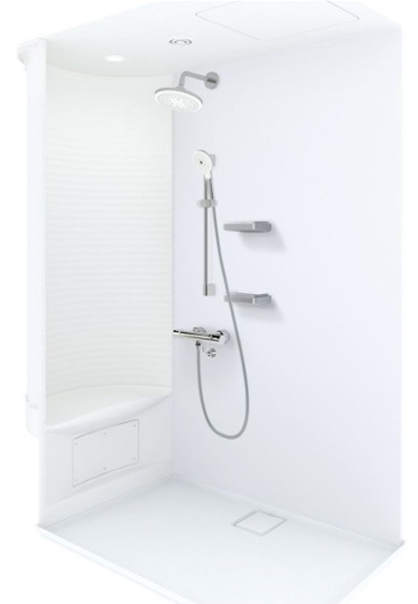 TOTO シャワーボックス JSV0816UXW4BK ベーシスホワイト シャワー室