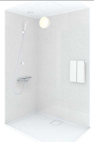 TOTO シャワーボックス JSV0812ULW4BK ミネラホワイト シャワー