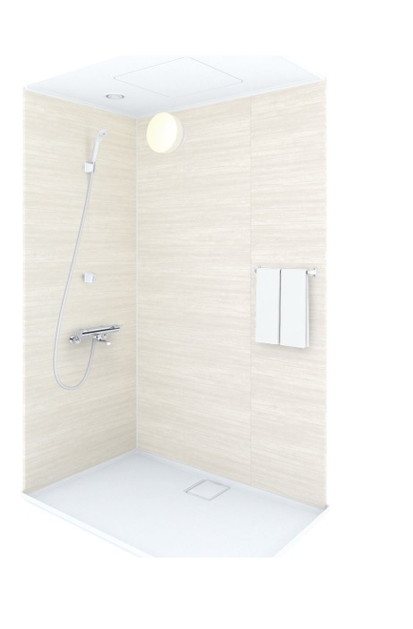 TOTO シャワーボックス JSV0812ULW4BK プラナスホワイトウッド