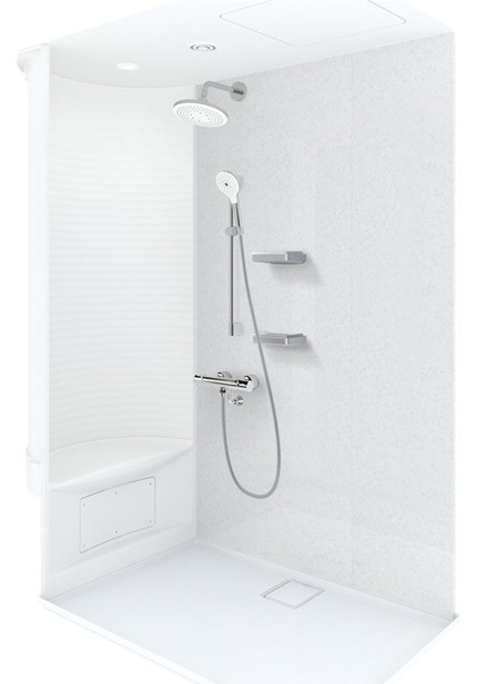 TOTO シャワーボックス JSV0816UXW4BK ミネラホワイト シャワー室