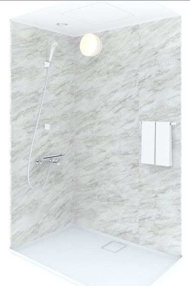 TOTO シャワーボックス JSV0812ULW4BK アジャックスホワイト シャワー