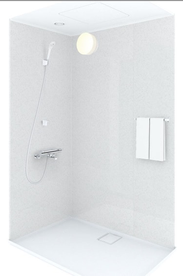 TOTO シャワーボックス JSV0812ULW4BK ミネラホワイト シャワー室