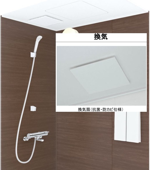 TOTO シャワーボックス JSV0808ULW4BK IKJC5換気扇（抗菌・防カビ仕様