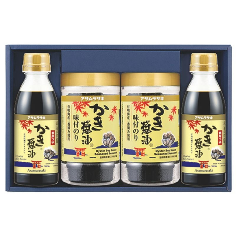 朝紫 味付のりセット AN-25｜ギフト｜「かき醤油」の製造・販売
