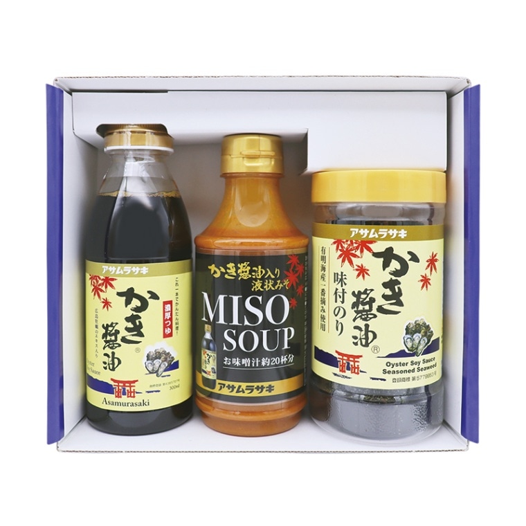 朝紫モーニングセット｜ギフト,～2,000円台｜「かき醤油」の製造・販売