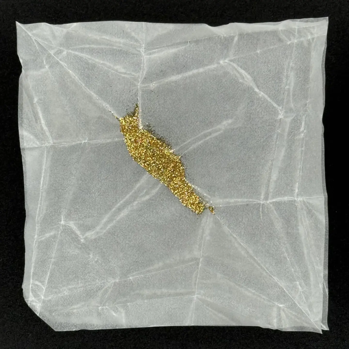 Maki-e Gold Hirame-fun No.3 2g（value size）