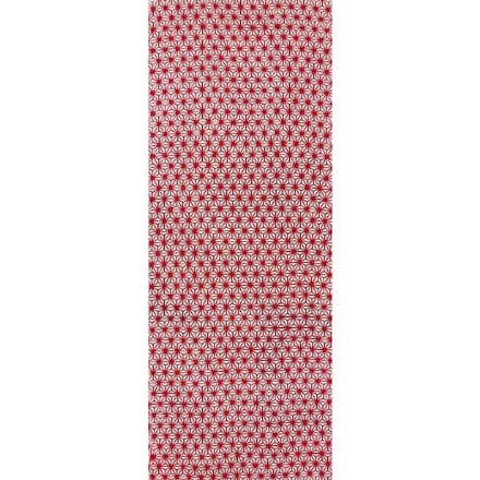 手ぬぐい「麻の葉（赤）」