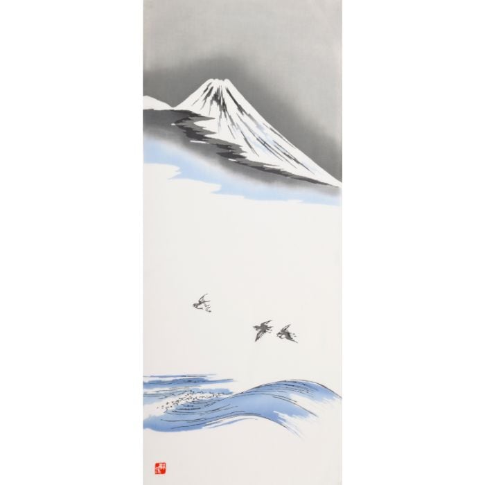 手ぬぐい「大津絵・藤娘」｜麻布十番麻の葉オンラインショップ