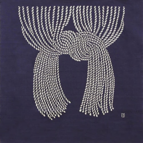 風呂敷 「縄のれん」