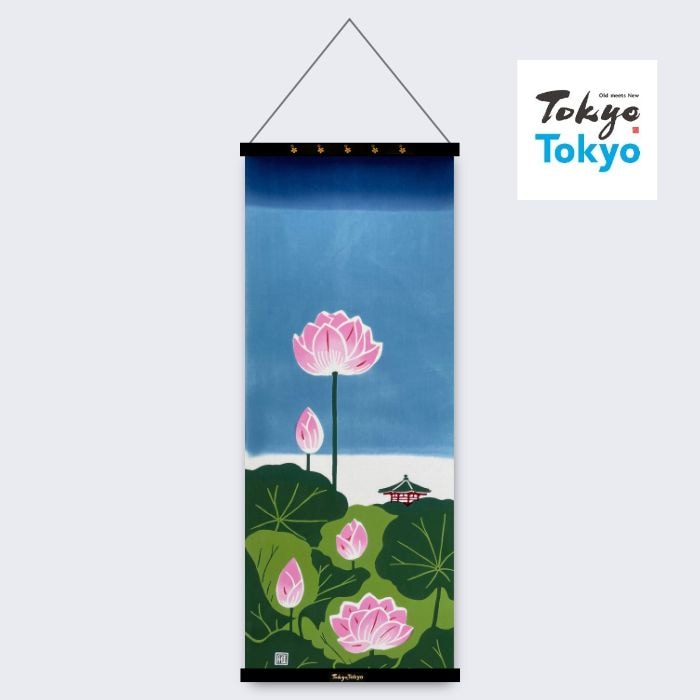 【Tokyo Tokyo選定】アートフレームと絵てぬぐい「日本の夏」