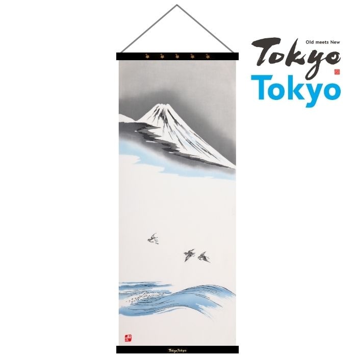【Tokyo Tokyo選定】アートフレームと絵てぬぐい「琳派・富士」