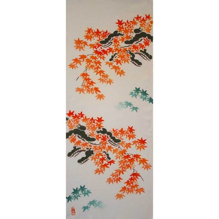 手ぬぐい 「紅葉」