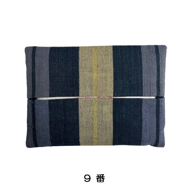【古布】 ティッシュケース「縞（アソート）」